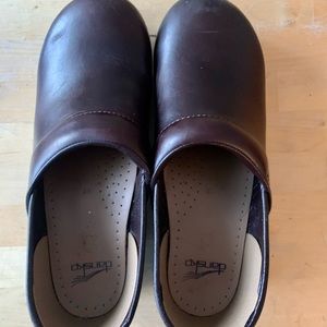 Dark Brown Dansko Clogs Size 42